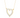 Open Heart Diamond Necklace in 14K Gold