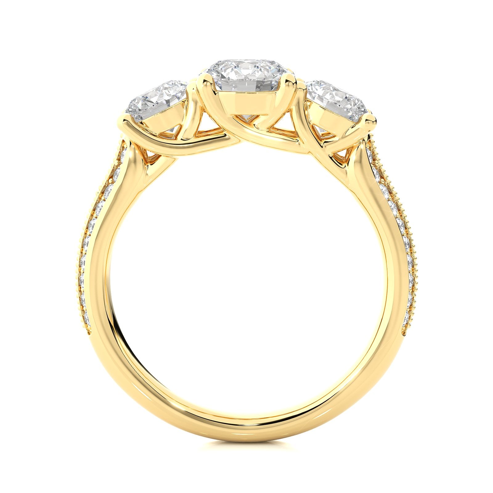 Solitaire Ring R3_RD_137 - YG