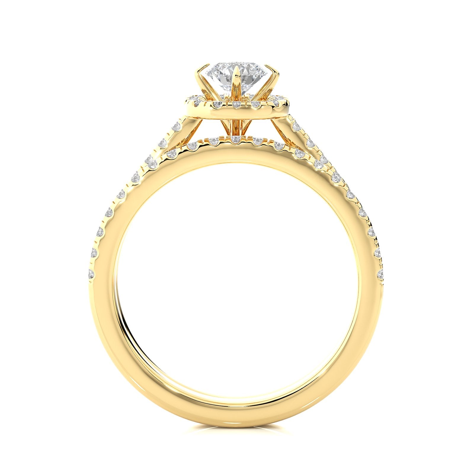 Solitaire Ring RH_RD_297 - YG