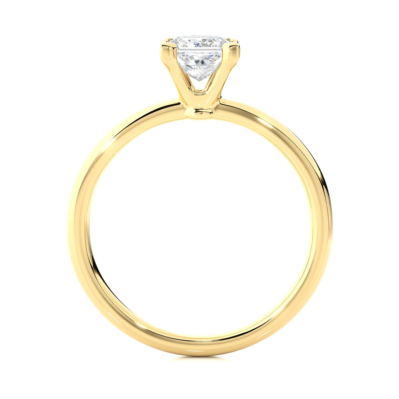 Solitaire Ring RS_PR_181 - YG