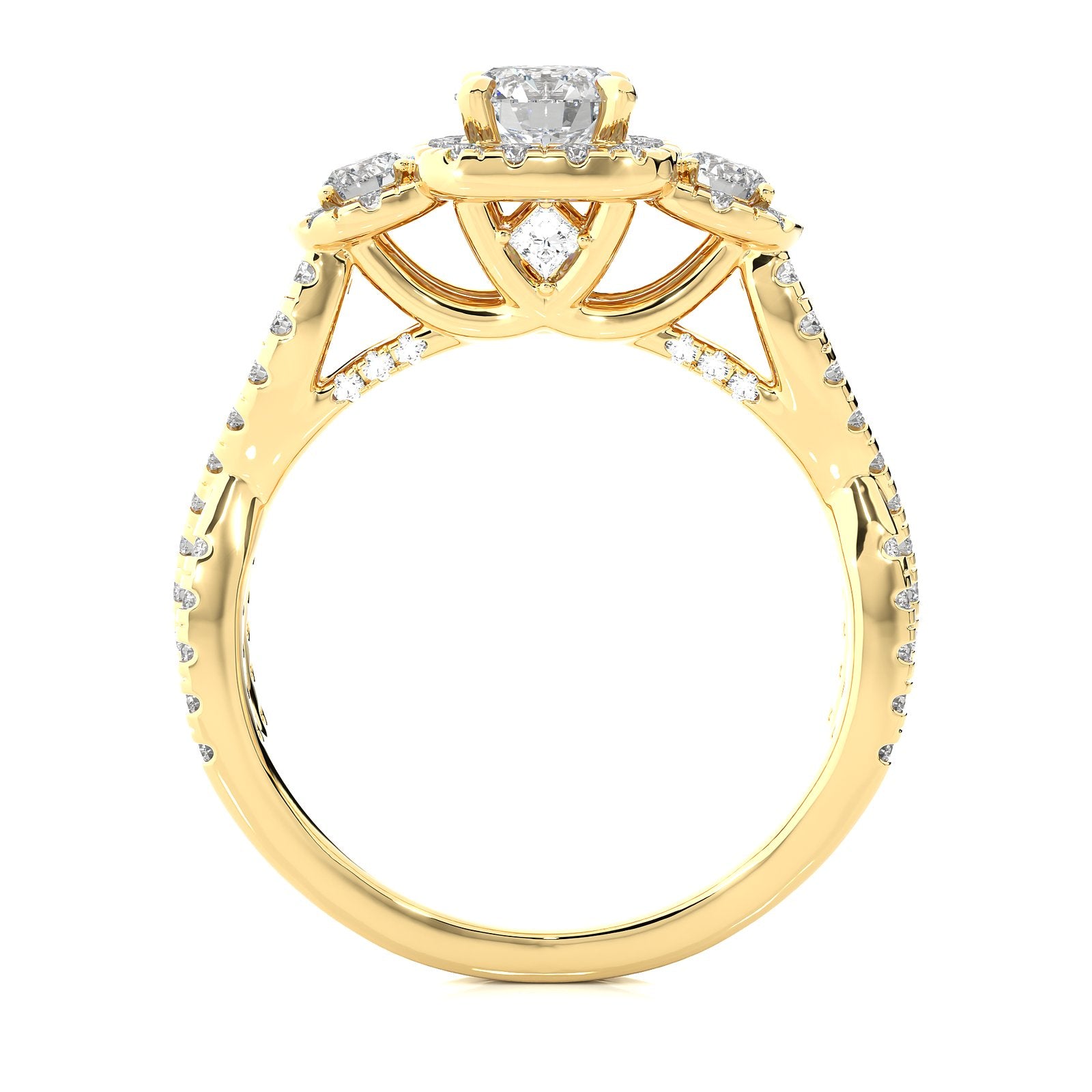Solitaire Ring R3_RD_172 - YG