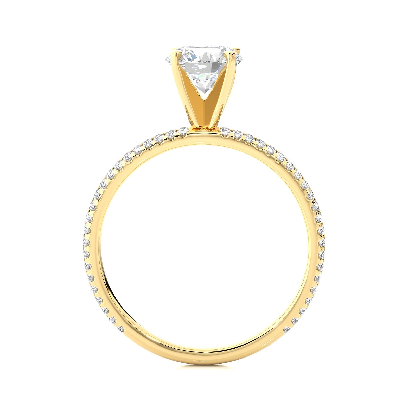 Solitaire Ring RP_RD_146 - YG