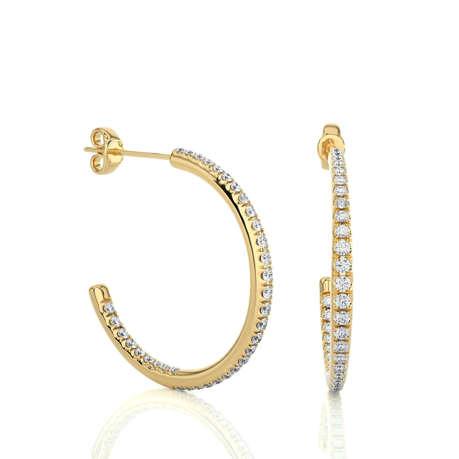 Earrings DH_RD_113 - YG