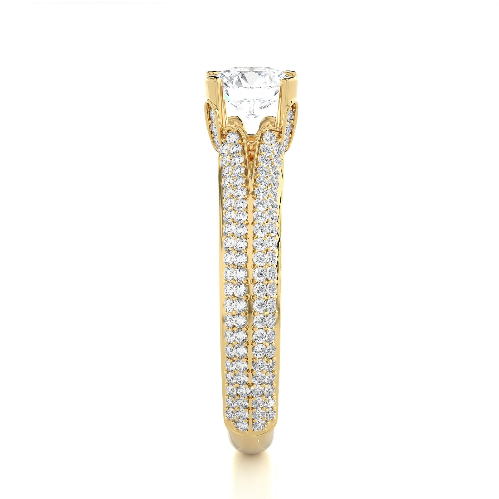 Solitaire Ring RP_RD_155 - YG