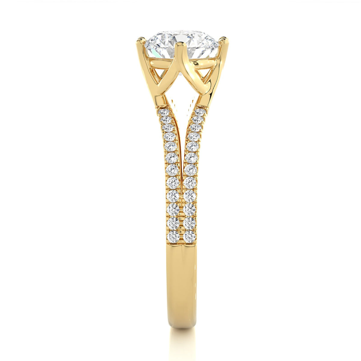 Solitaire Ring RP_RD_108 - YG