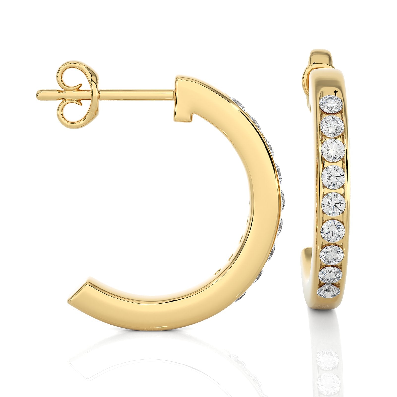 Earrings DH_RD_104 - YG
