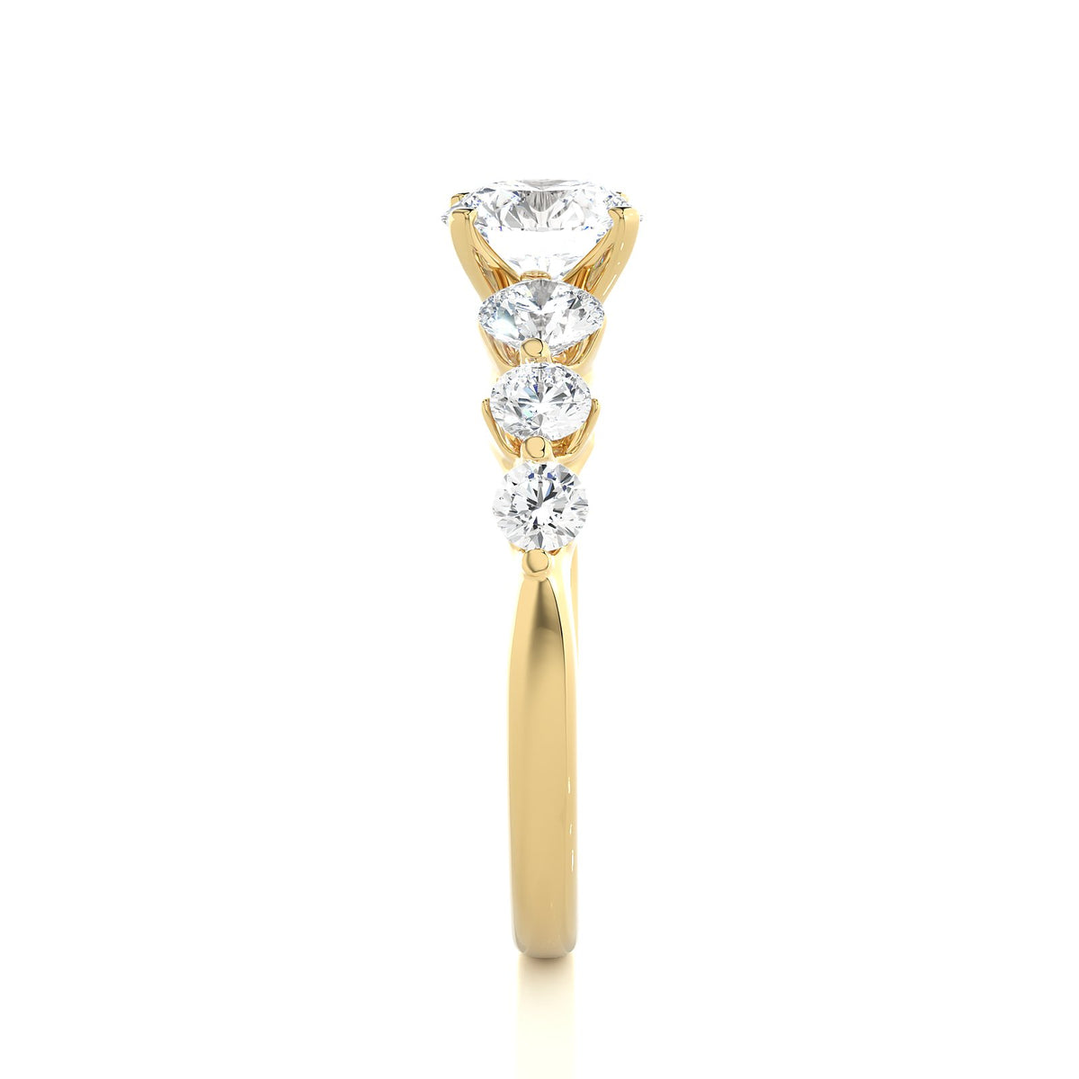 Solitaire Ring RC_RD_106 - YG
