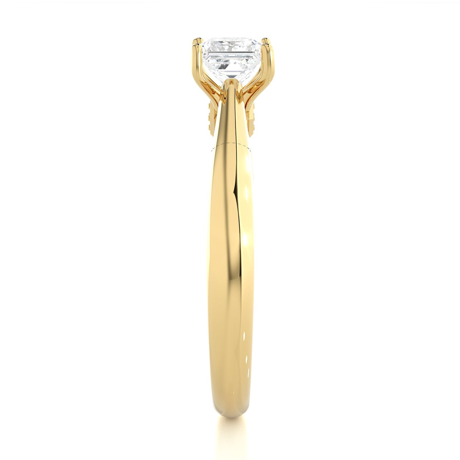 Solitaire Ring RS_PR_156 - YG