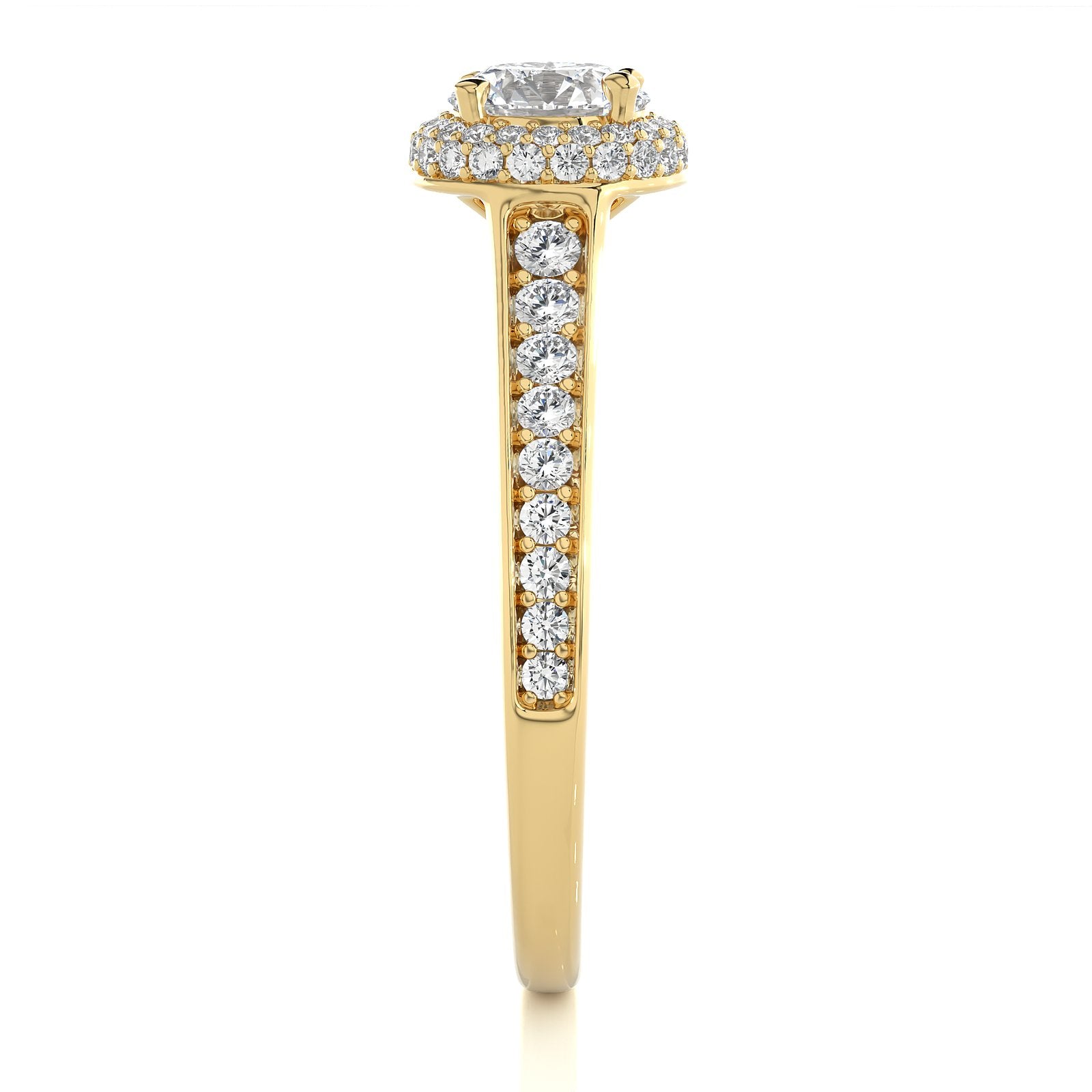 Solitaire Ring RH_RD_227 - YG