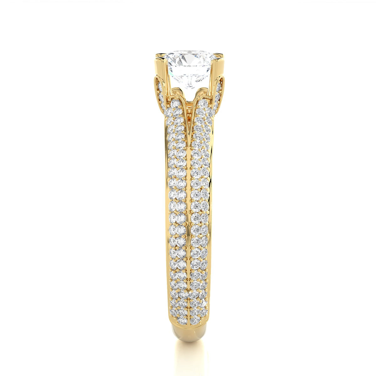 Solitaire Ring RP_RD_155 - YG