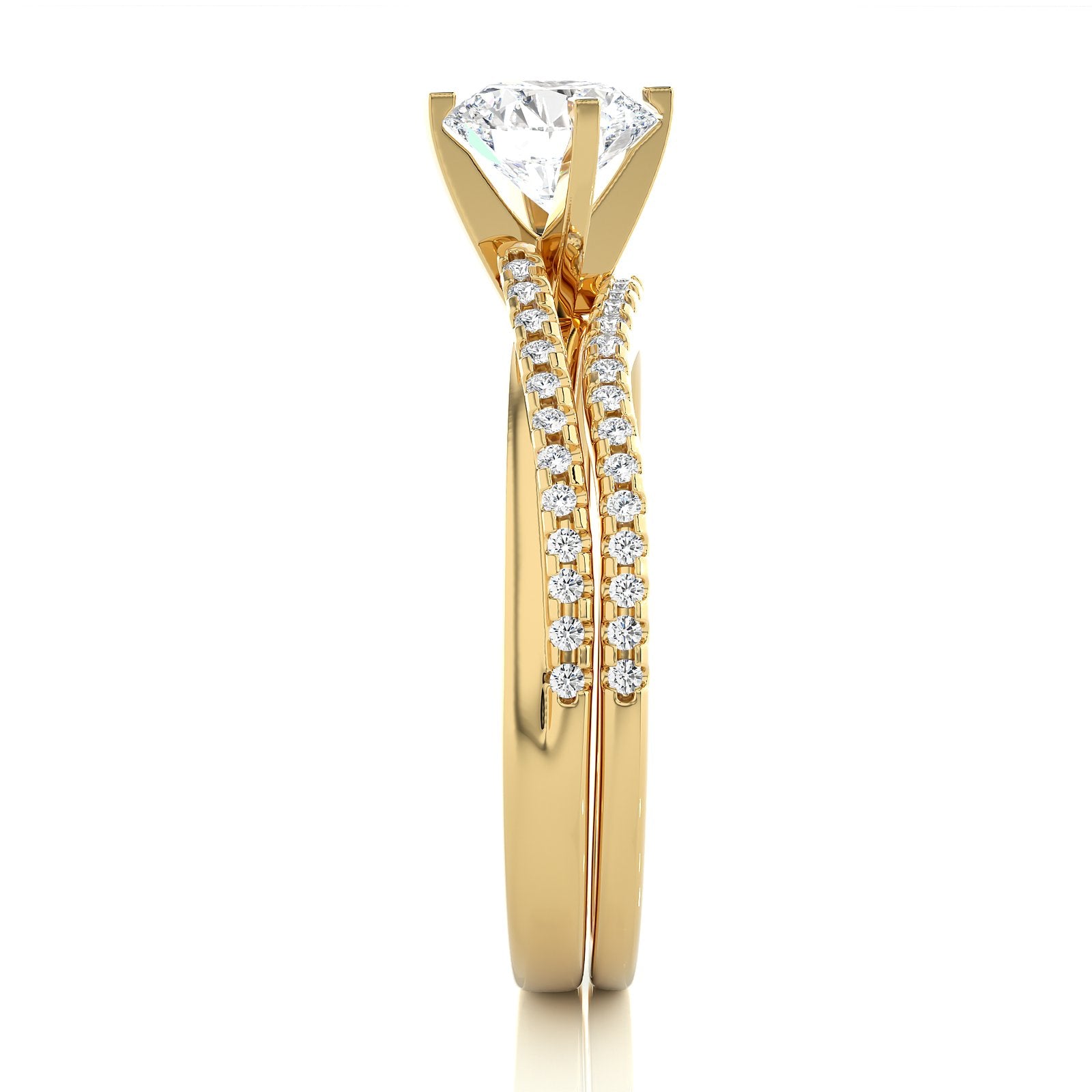 Solitaire Ring RV_RD_162 - YG