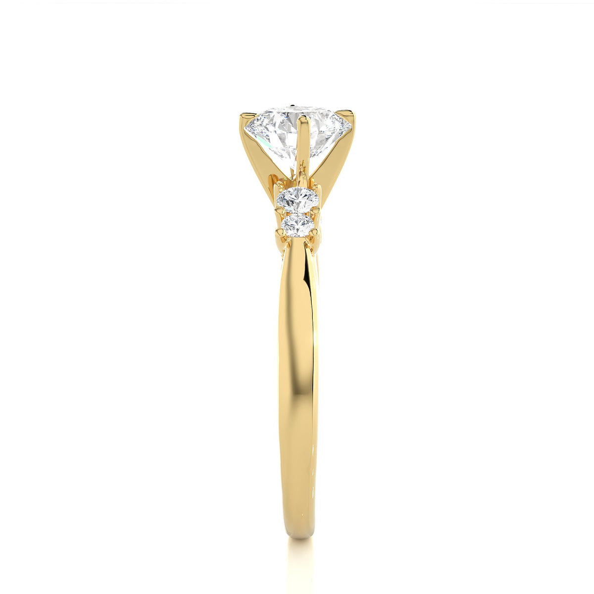 Solitaire Ring RC_RD_200 - YG