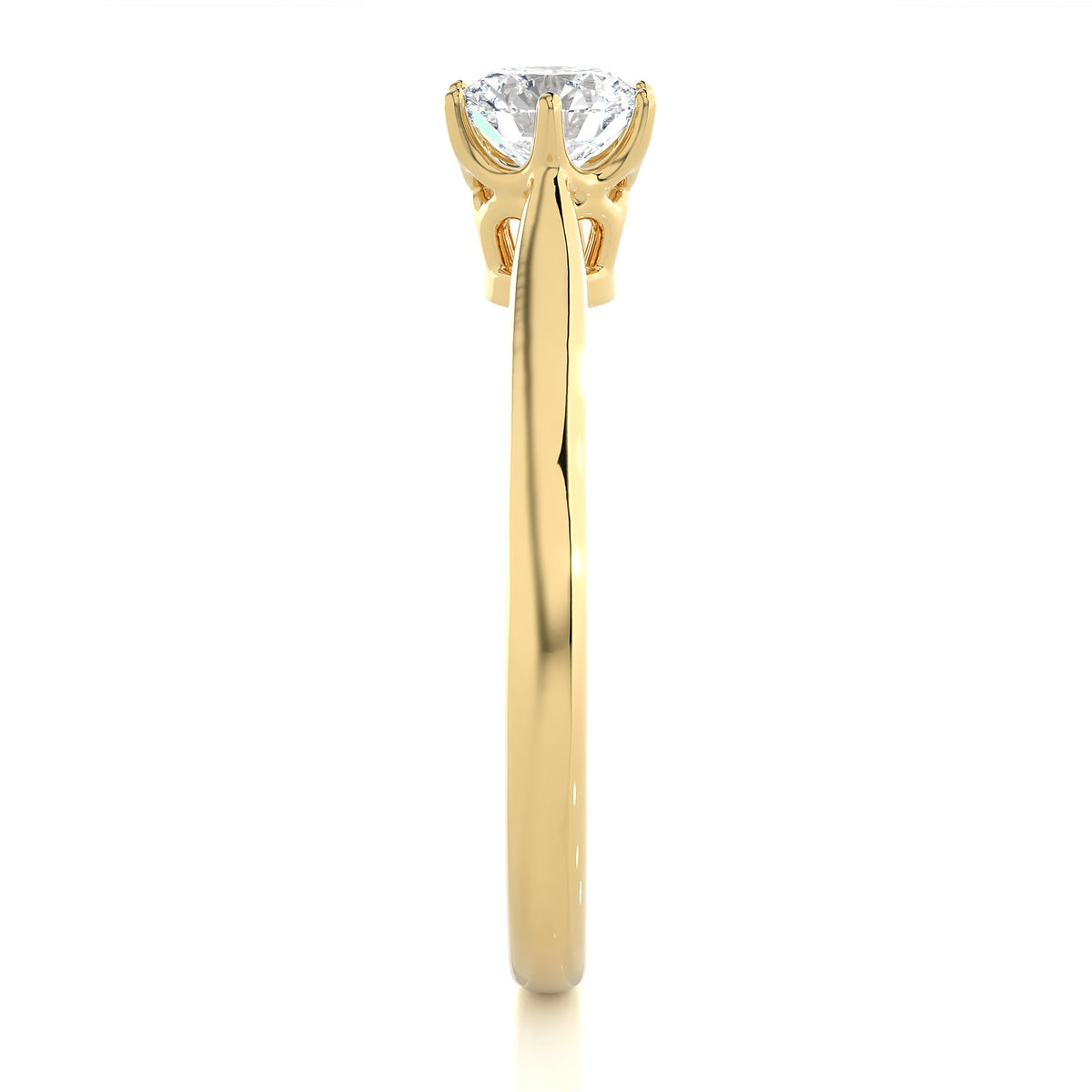 Solitaire Ring RS_RD_168 - YG