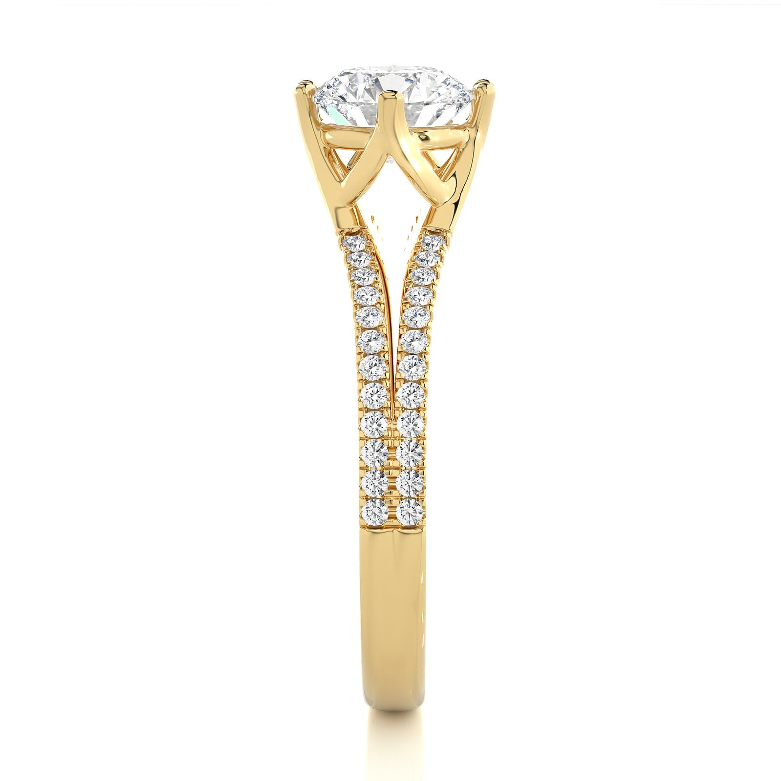 Solitaire Ring RP_RD_108 - YG