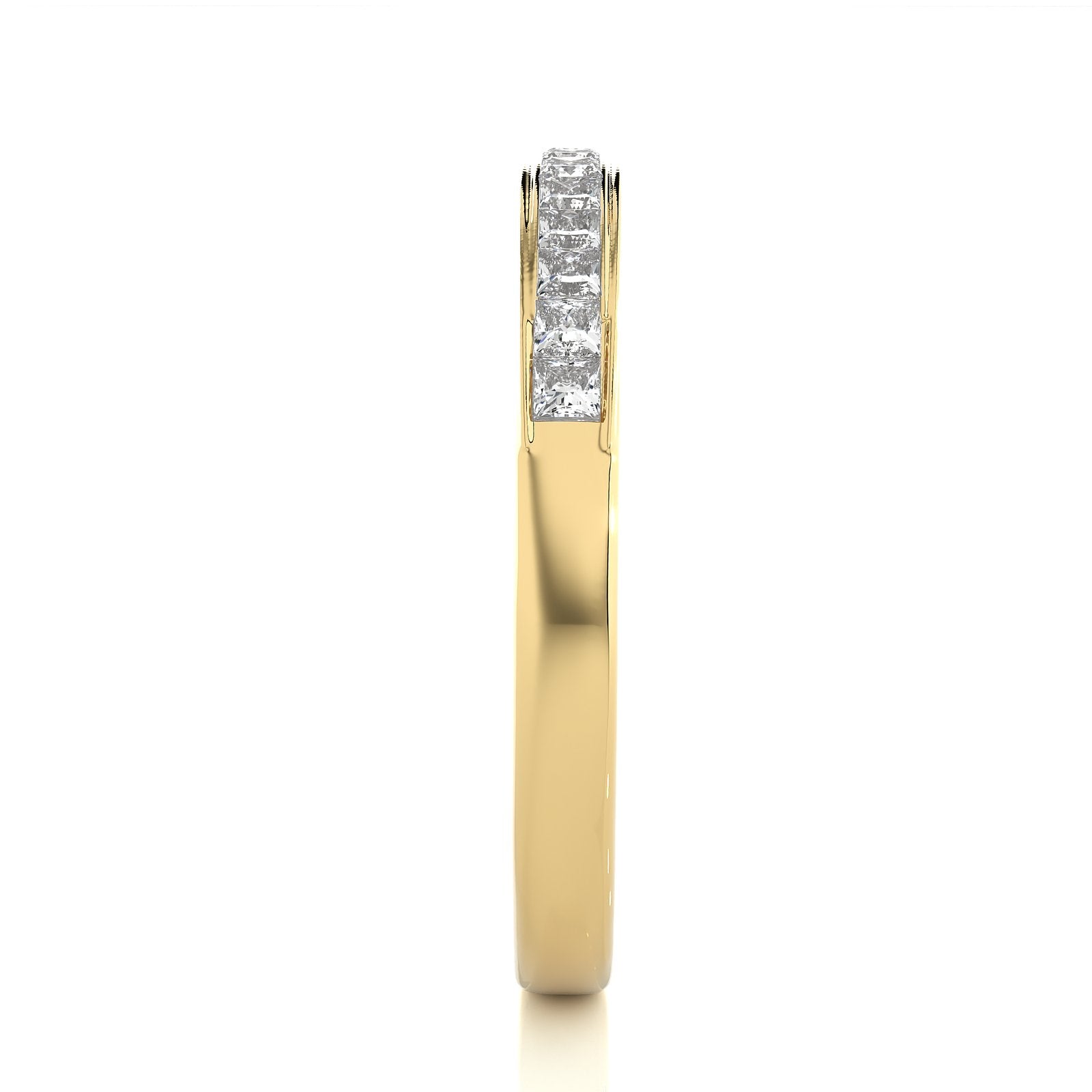 Wedding Band WB_PR_141 - YG