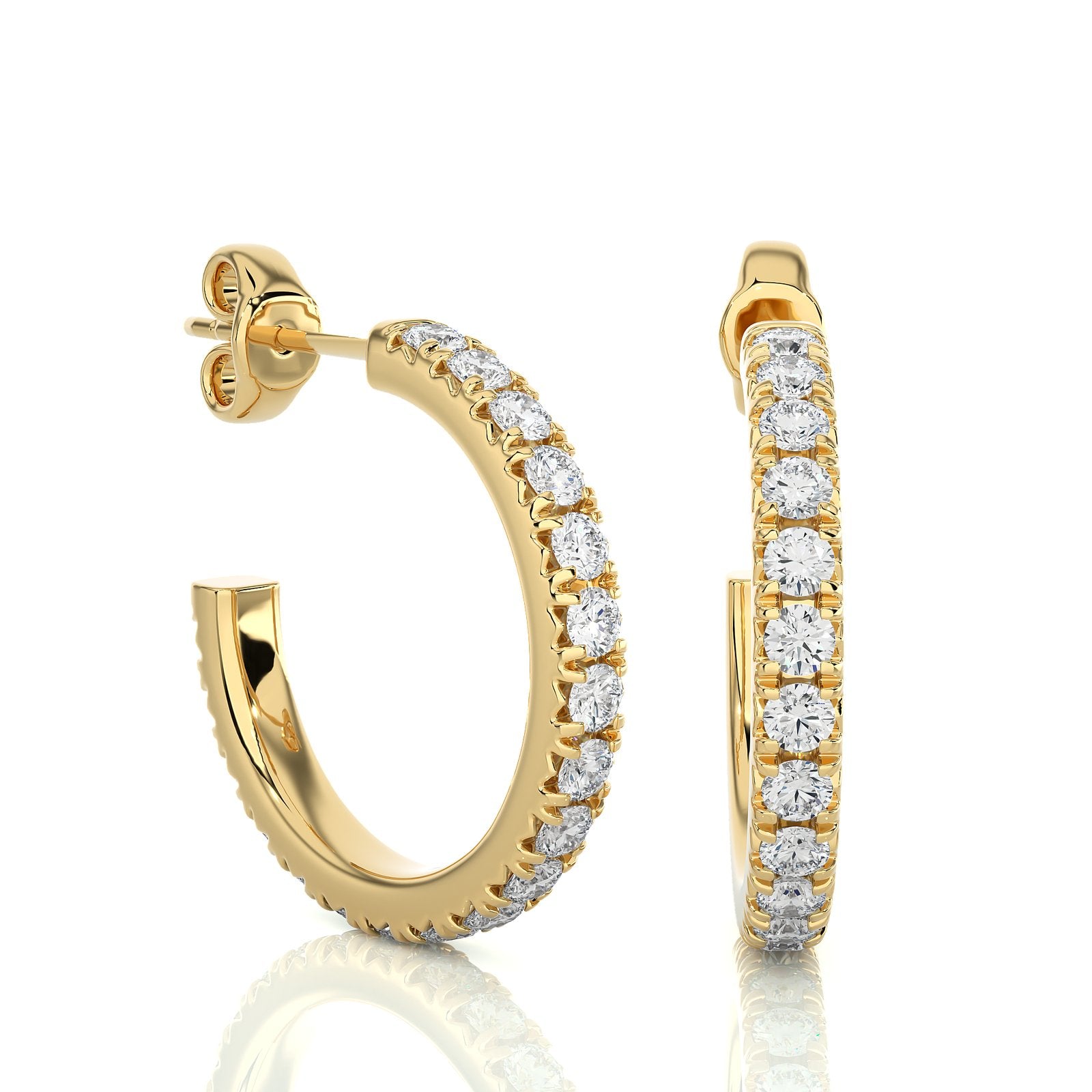 Earrings DH_RD_114 - YG
