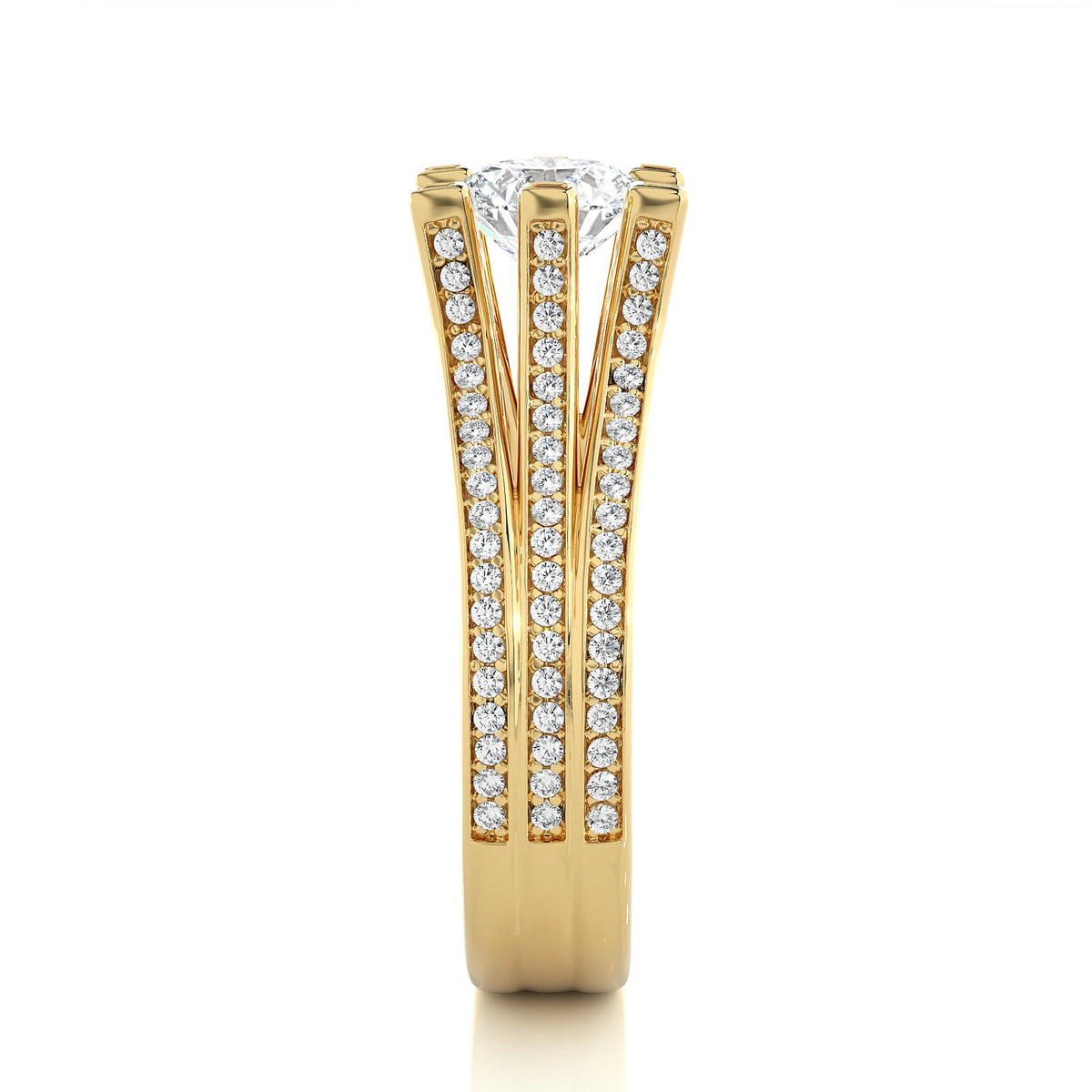 Solitaire Ring RP_RD_104 - YG