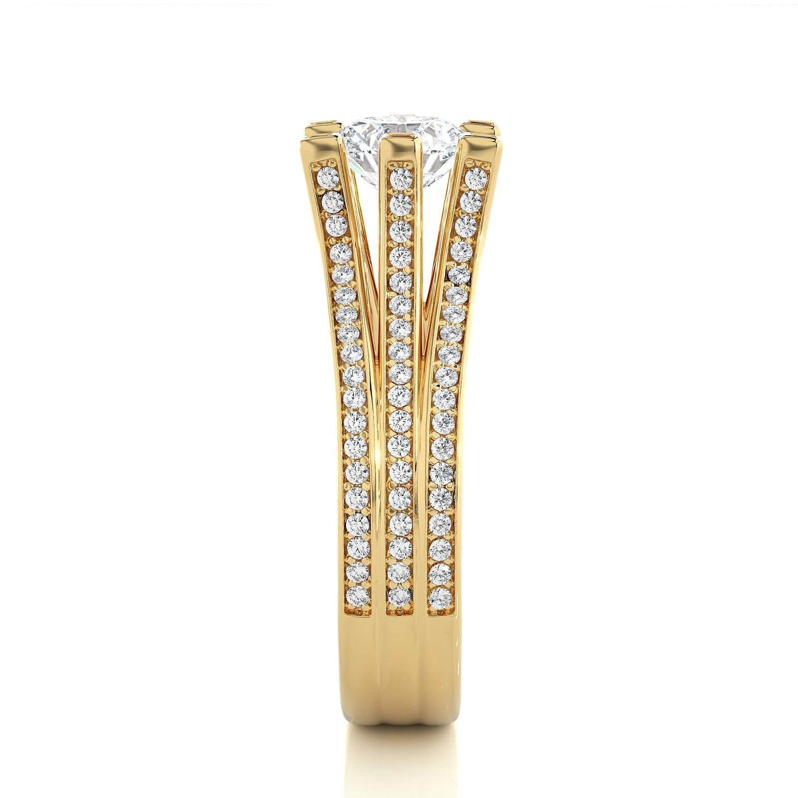 Solitaire Ring RP_RD_104 - YG