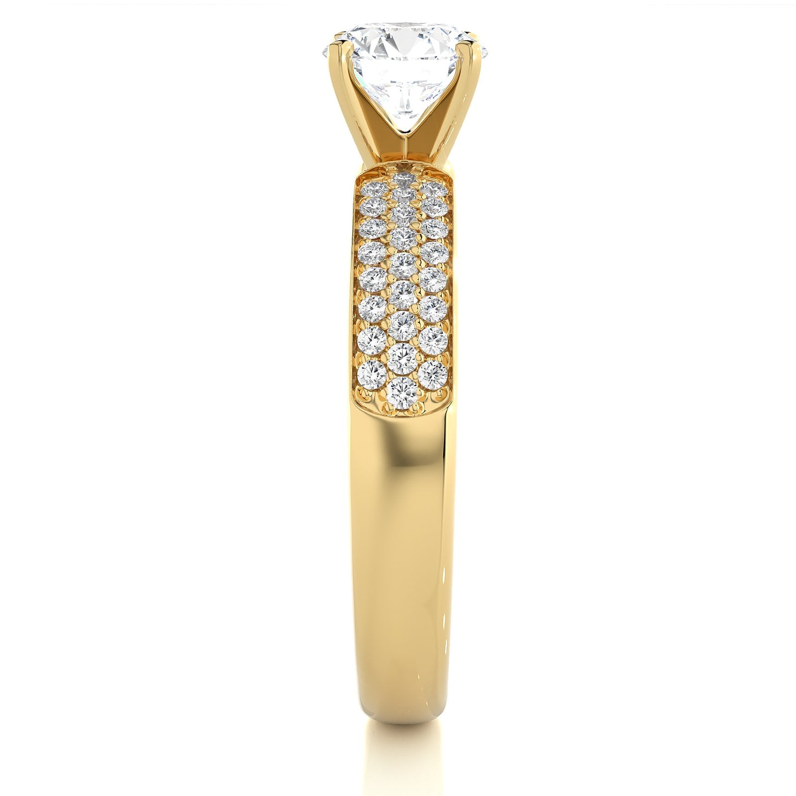 Solitaire Ring RP_RD_109 - YG