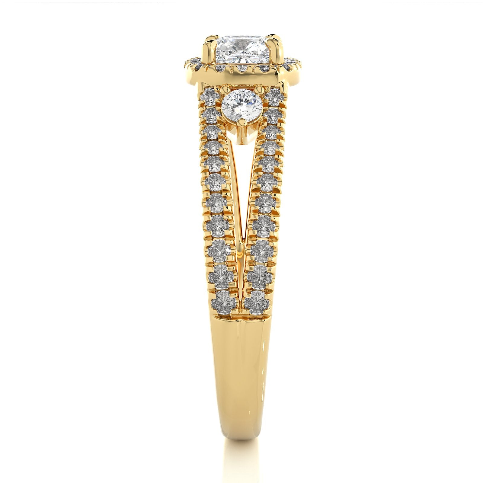 Solitaire Ring R3_RD_174 - YG