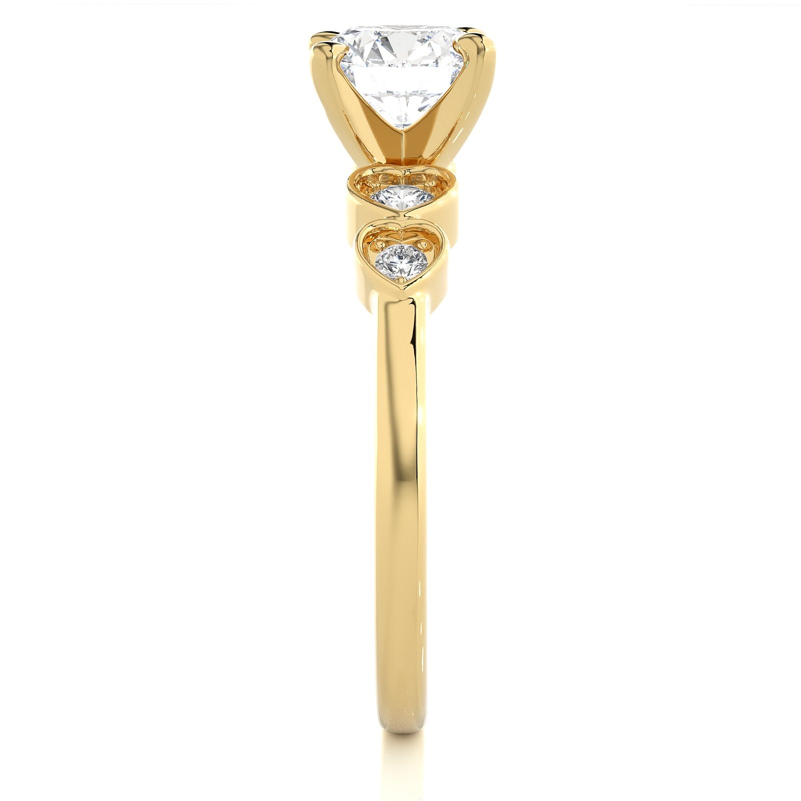 Solitaire Ring RC_RD_154 - YG