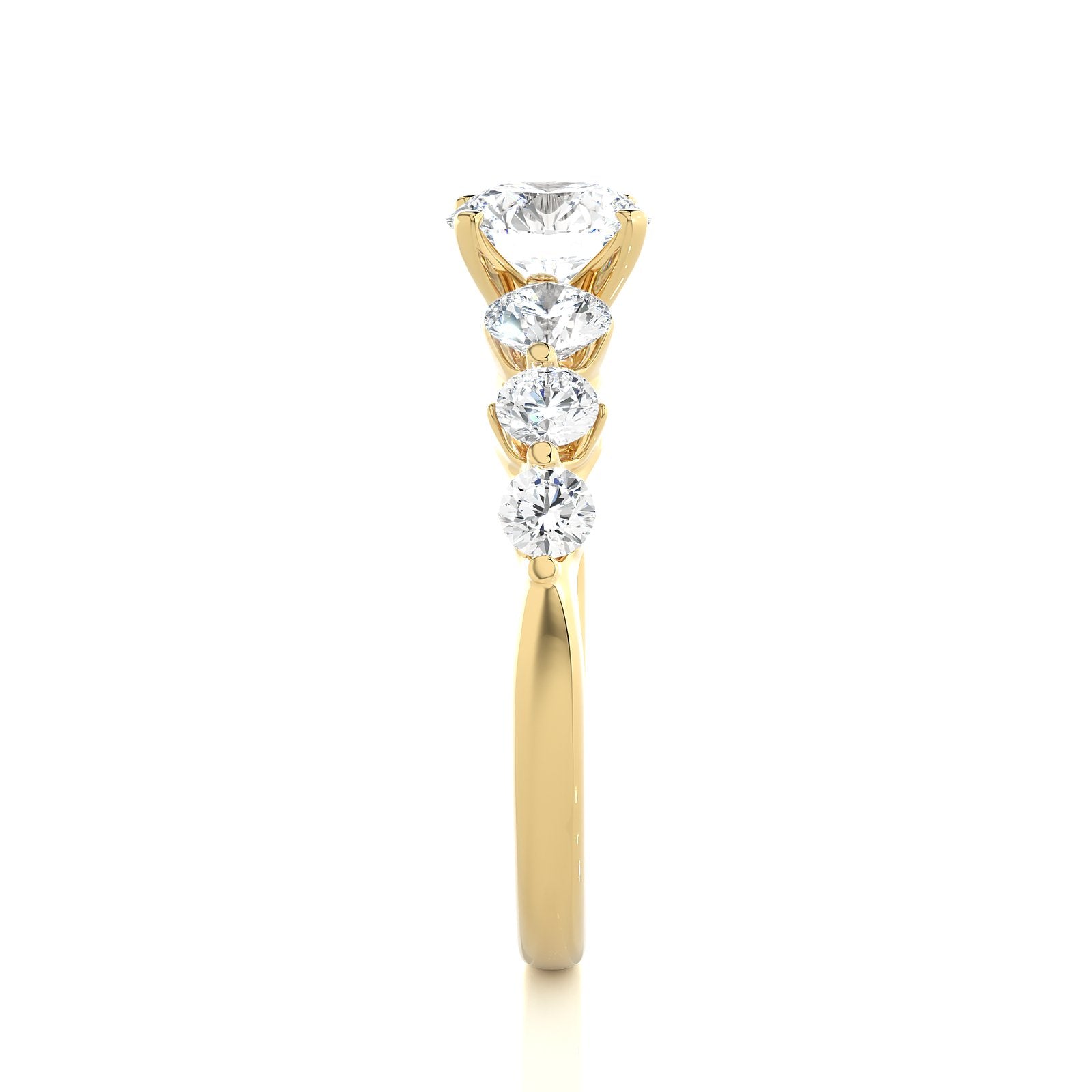 Solitaire Ring RC_RD_106 - YG