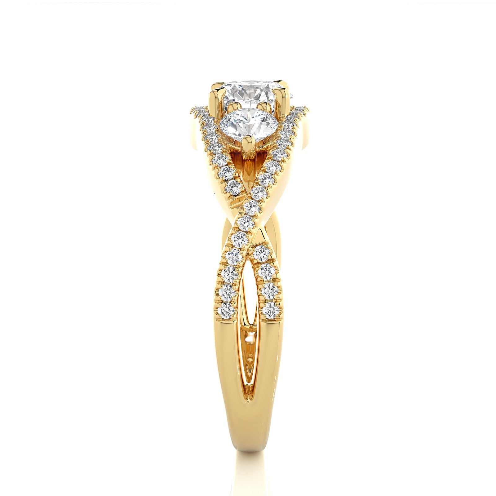 Solitaire Ring R3_RD_169 - YG