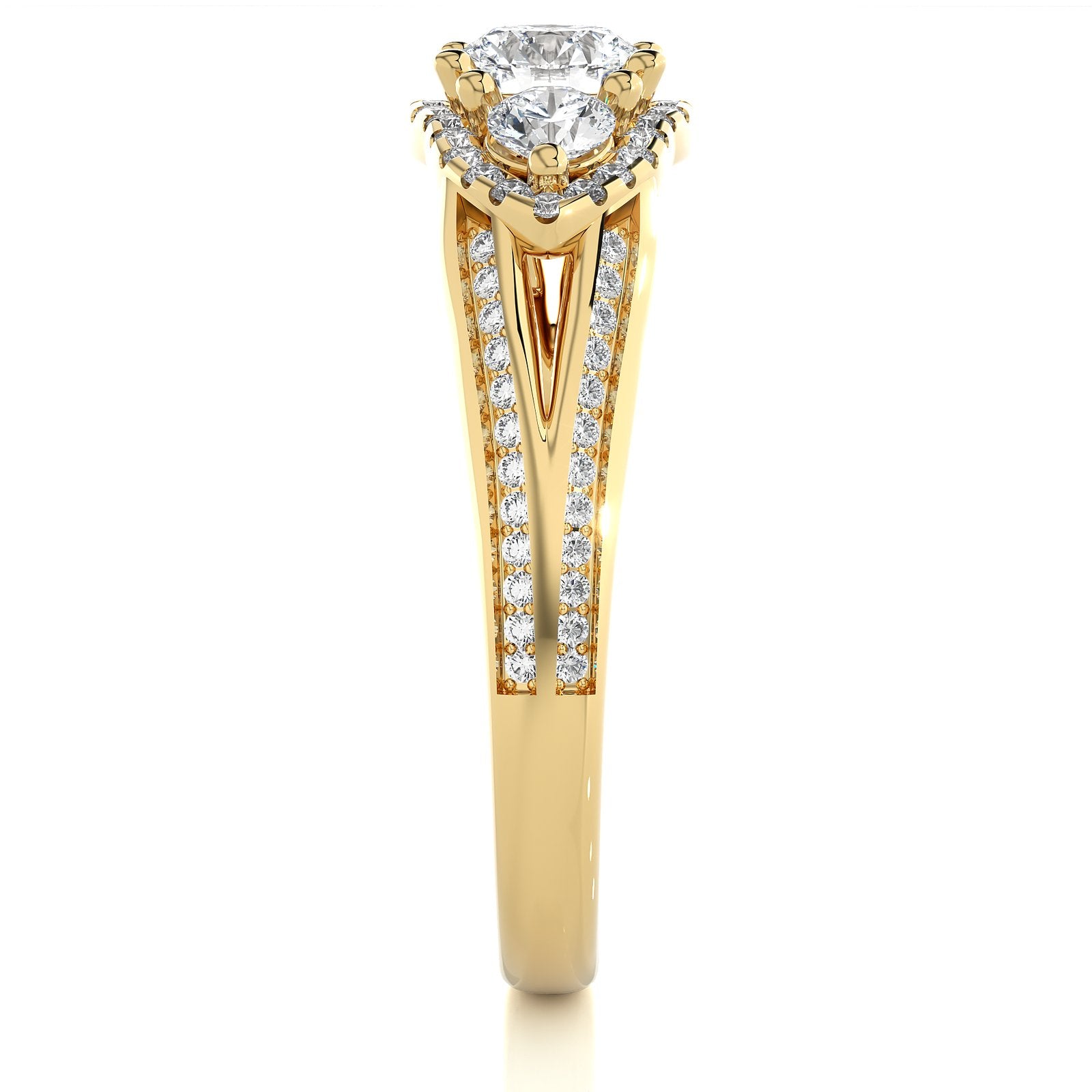 Solitaire Ring R3_RD_173 - YG
