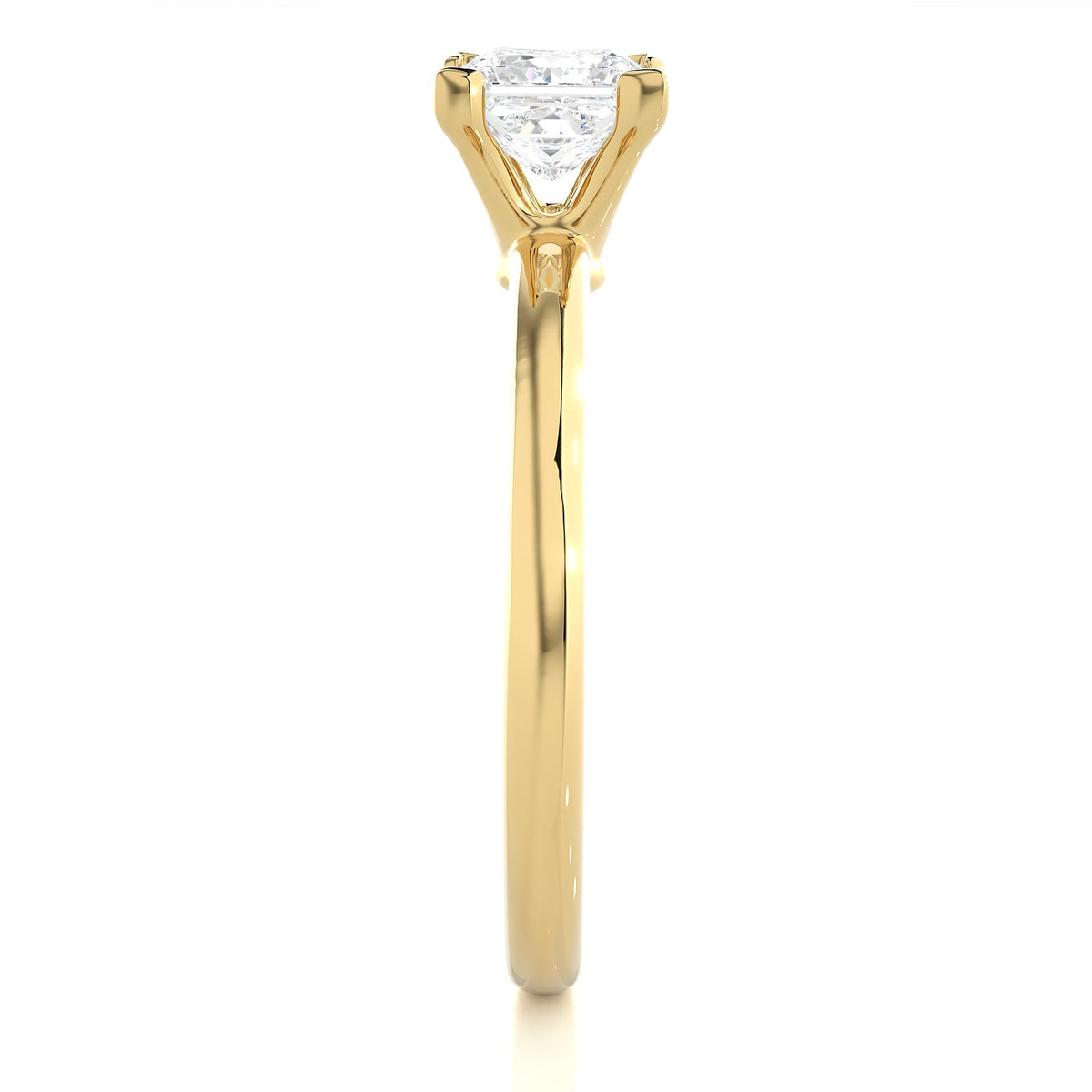 Solitaire Ring RS_PR_181 - YG