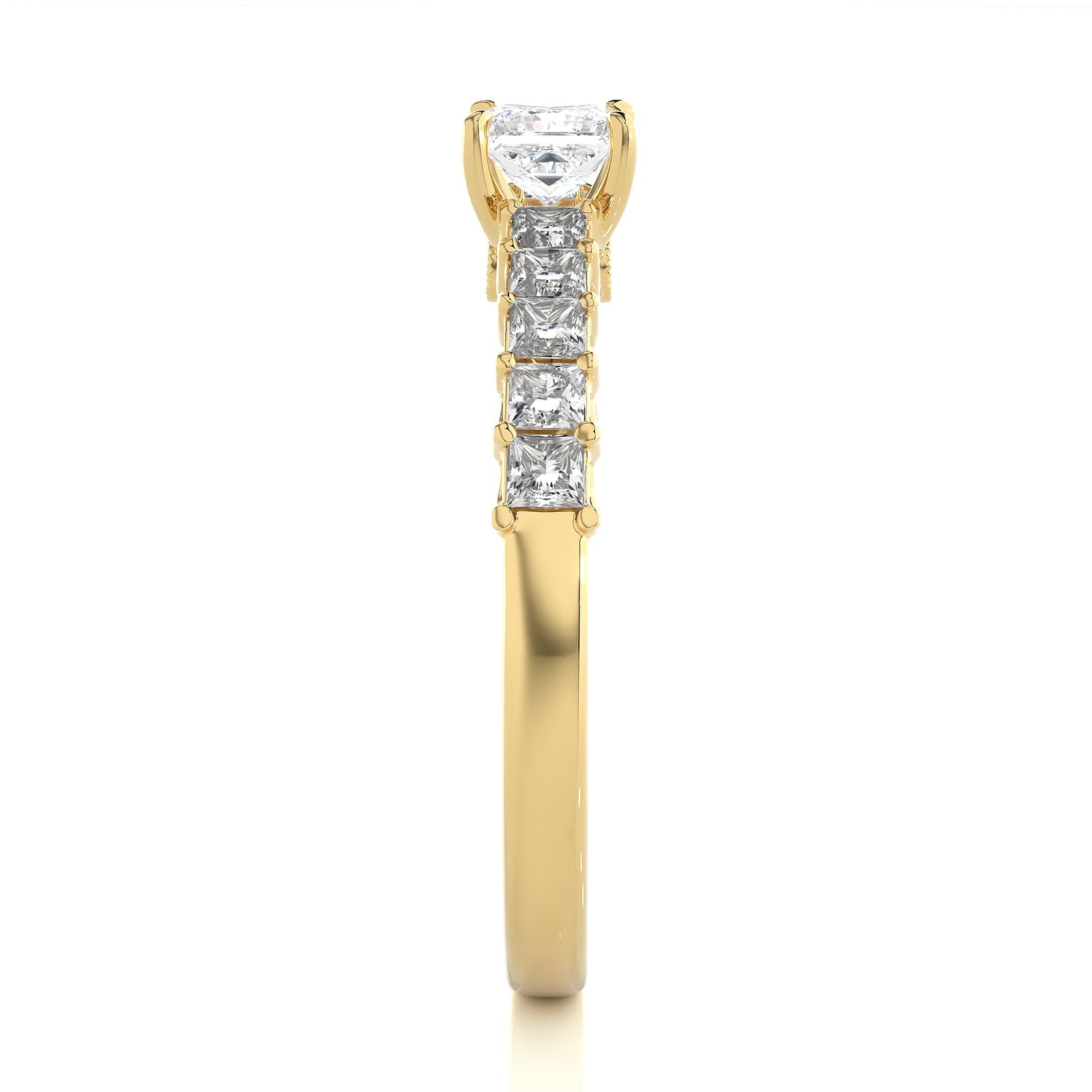 Solitaire Ring RC_PR_223 - YG