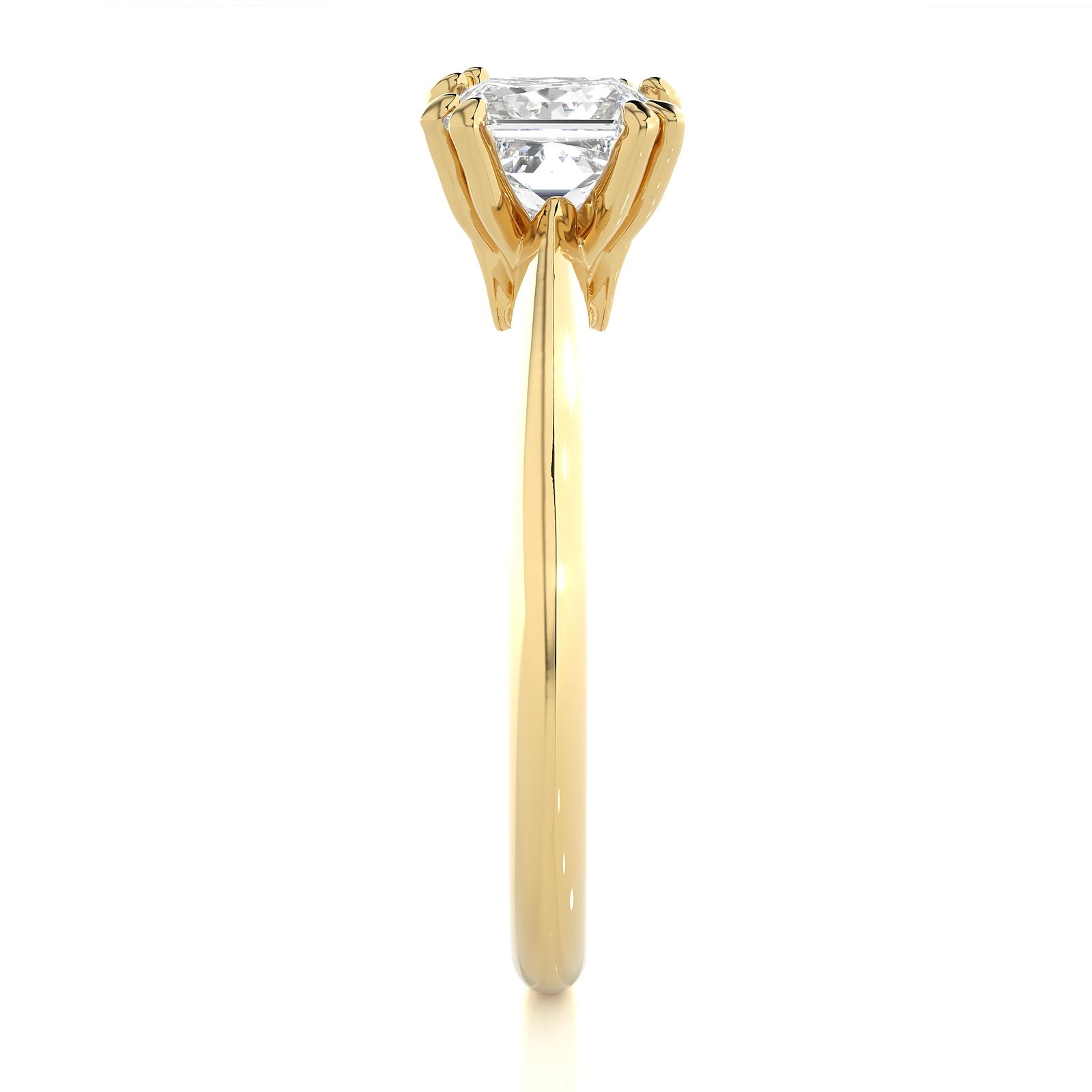 Solitaire Ring RS_PR_120 - YG