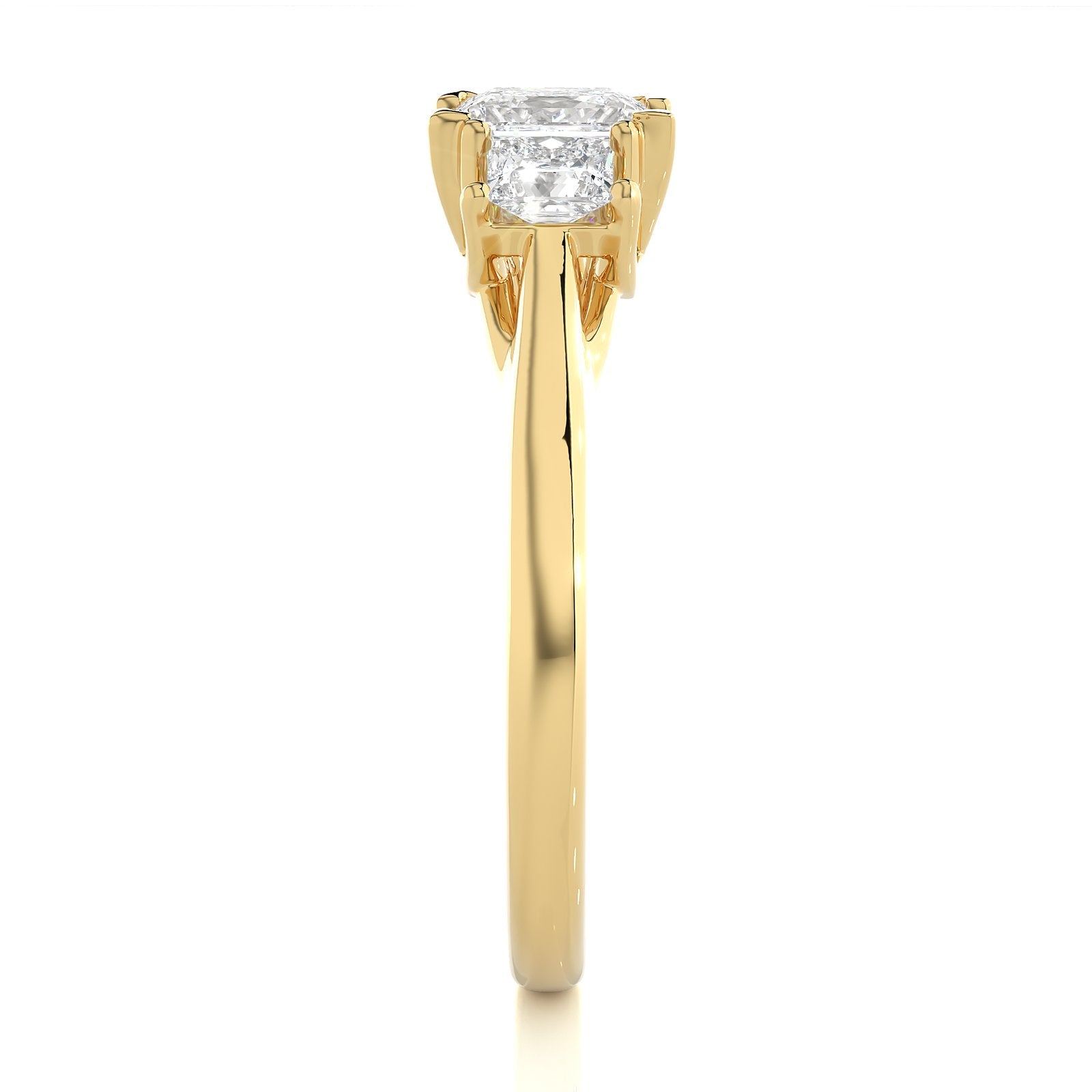 Solitaire Ring R3_PR_158 - YG