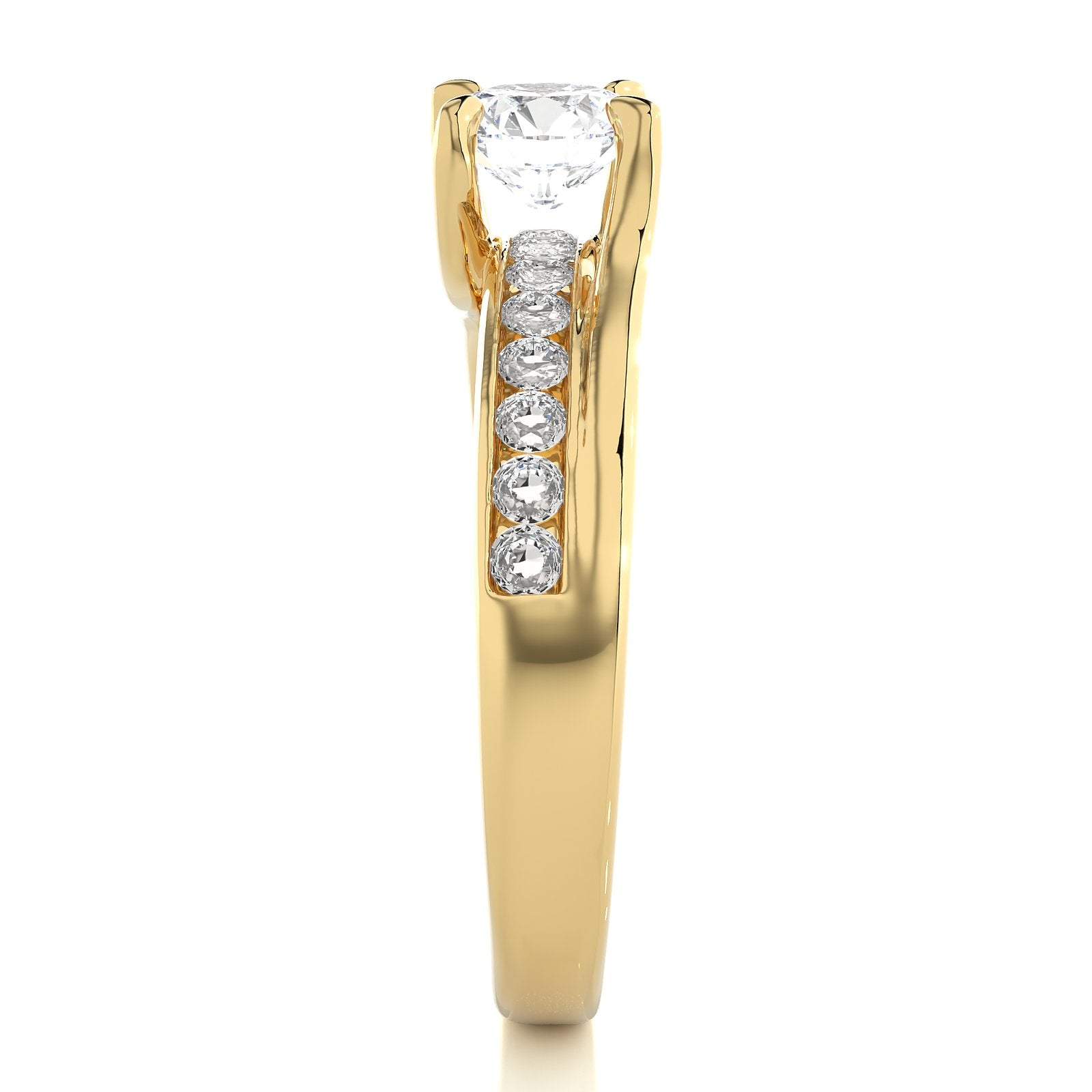 Solitaire Ring RC_RD_216 - YG