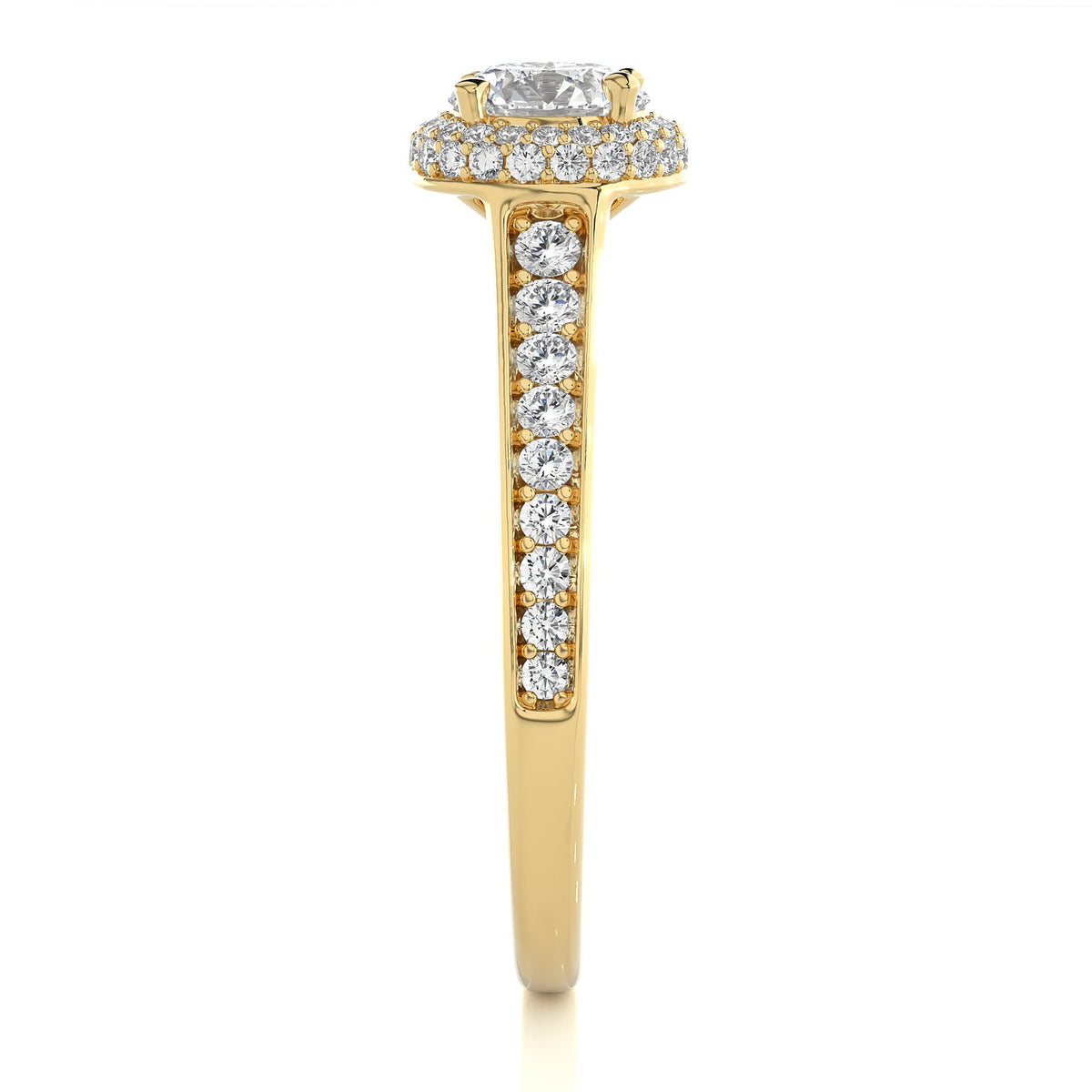 Solitaire Ring RH_RD_227 - YG