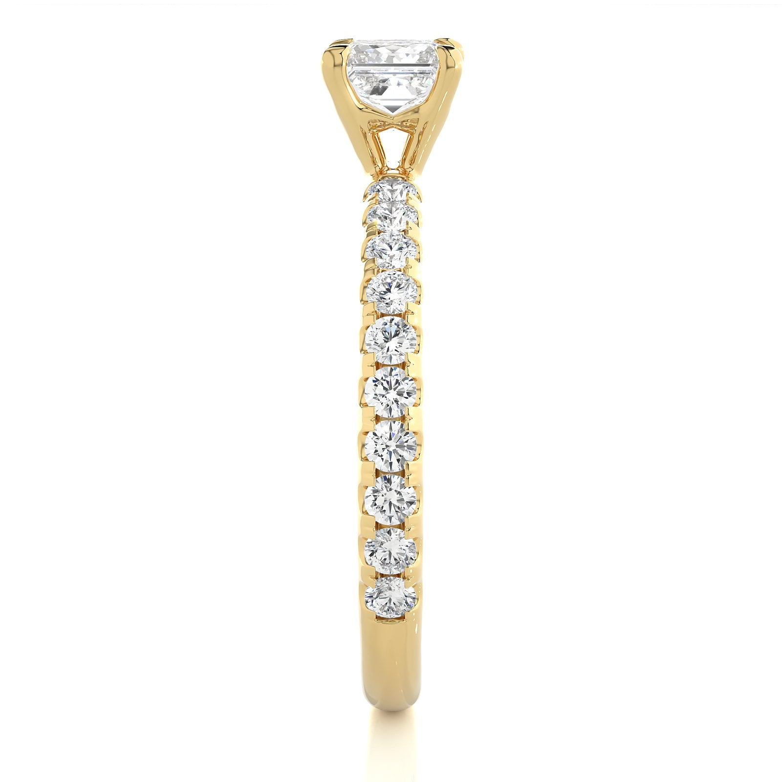 Solitaire Ring RC_AS_236 - YG