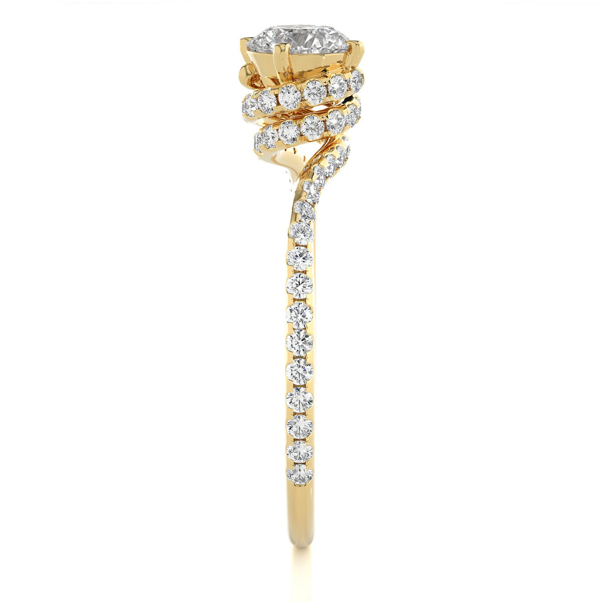 Solitaire Ring RP_RD_179 - YG