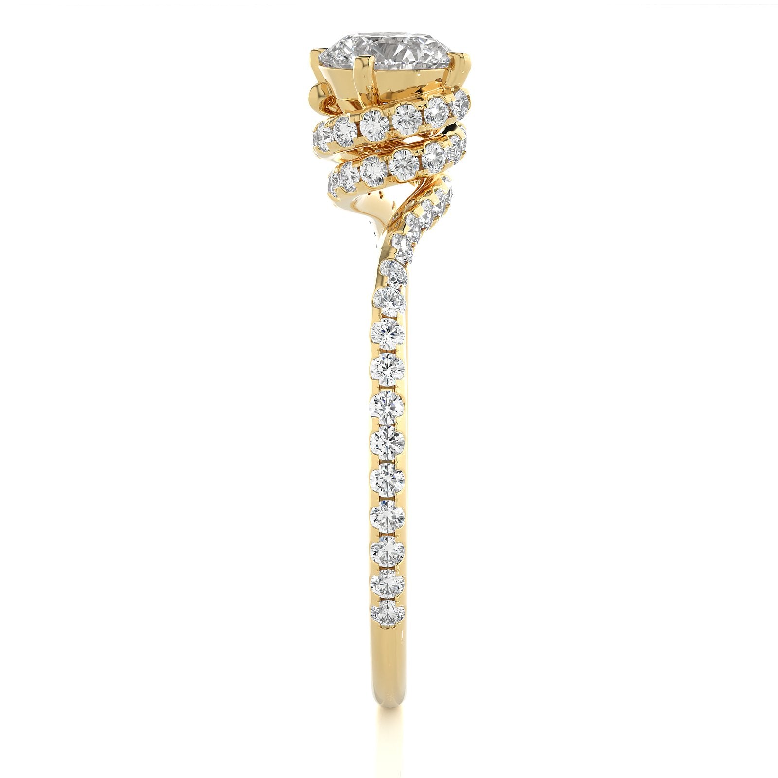 Solitaire Ring RP_RD_179 - YG