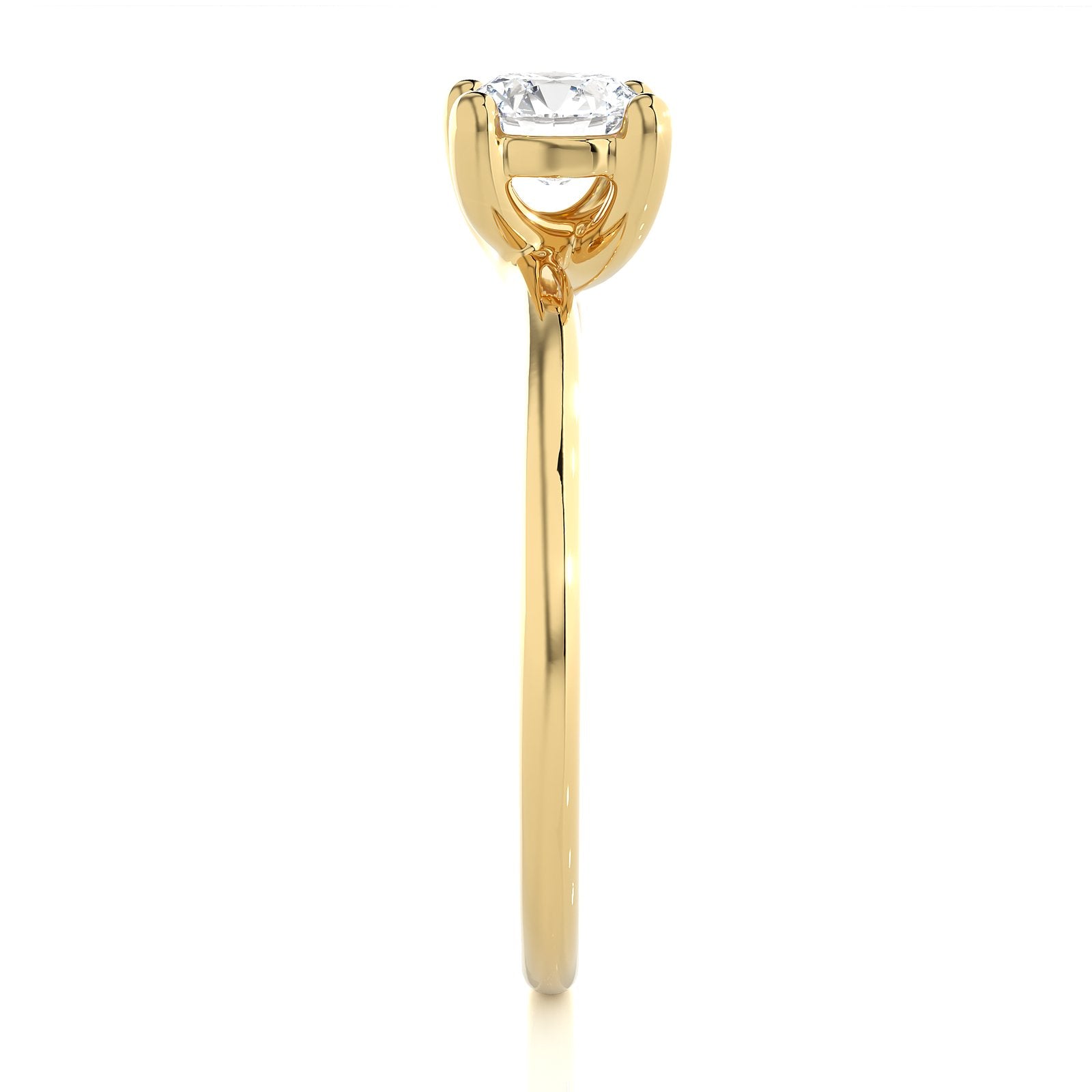 Solitaire Ring RS_RD_171 - YG