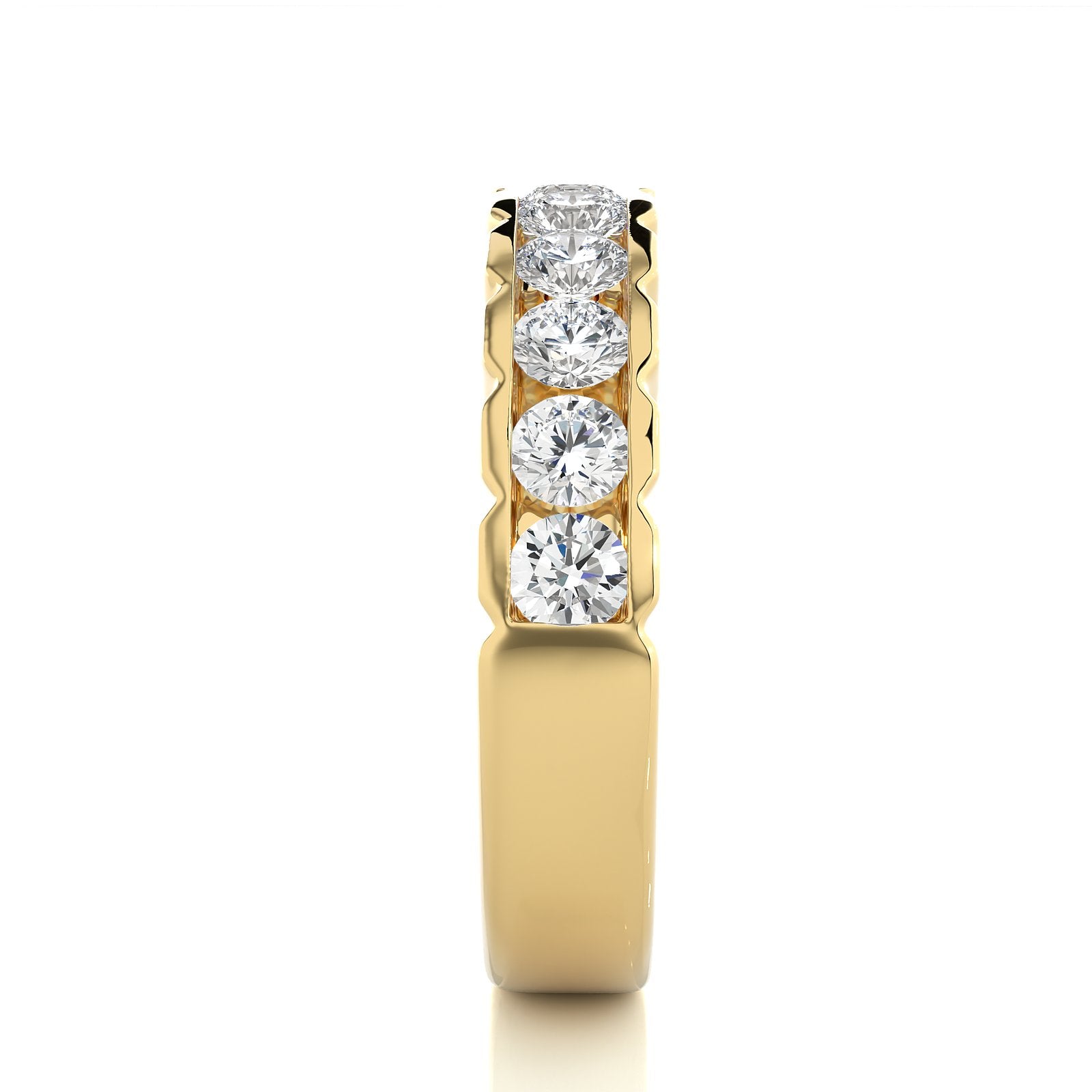 Wedding Band WB_RD_107 - YG