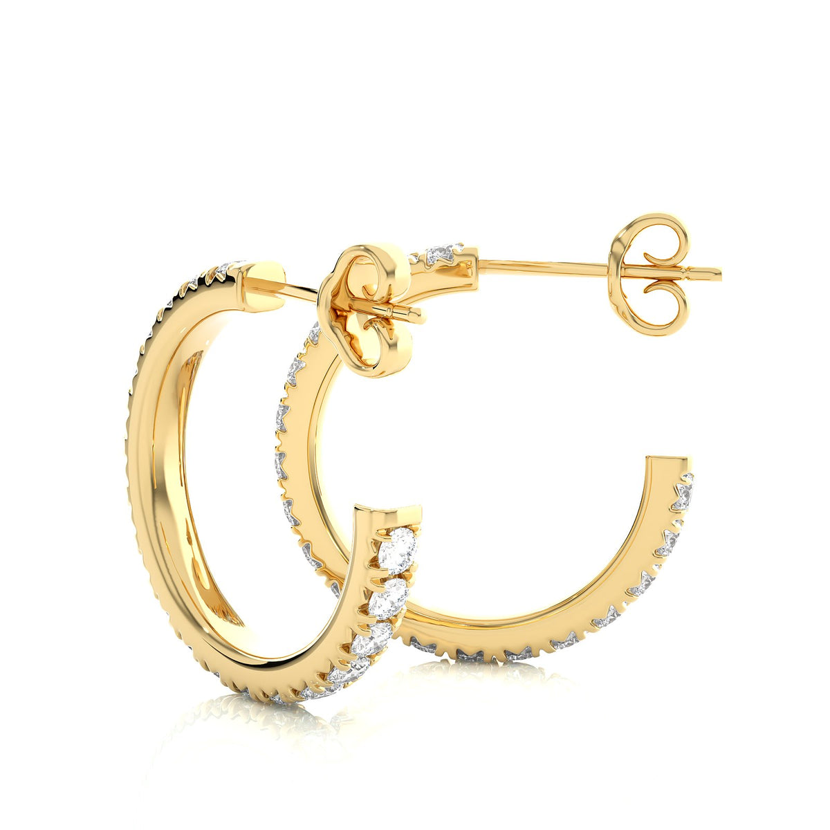 Earrings DH_RD_114 - YG