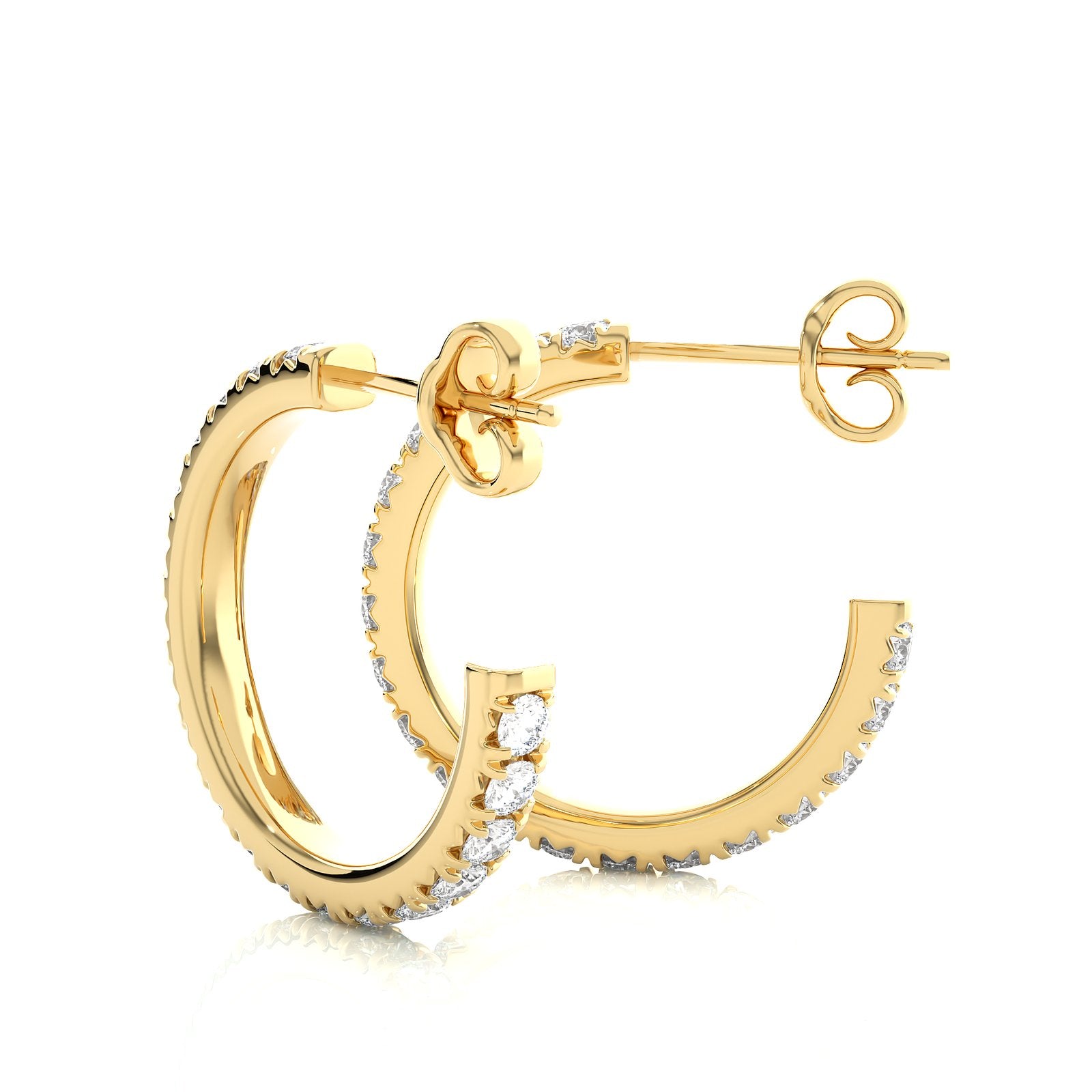 Earrings DH_RD_114 - YG