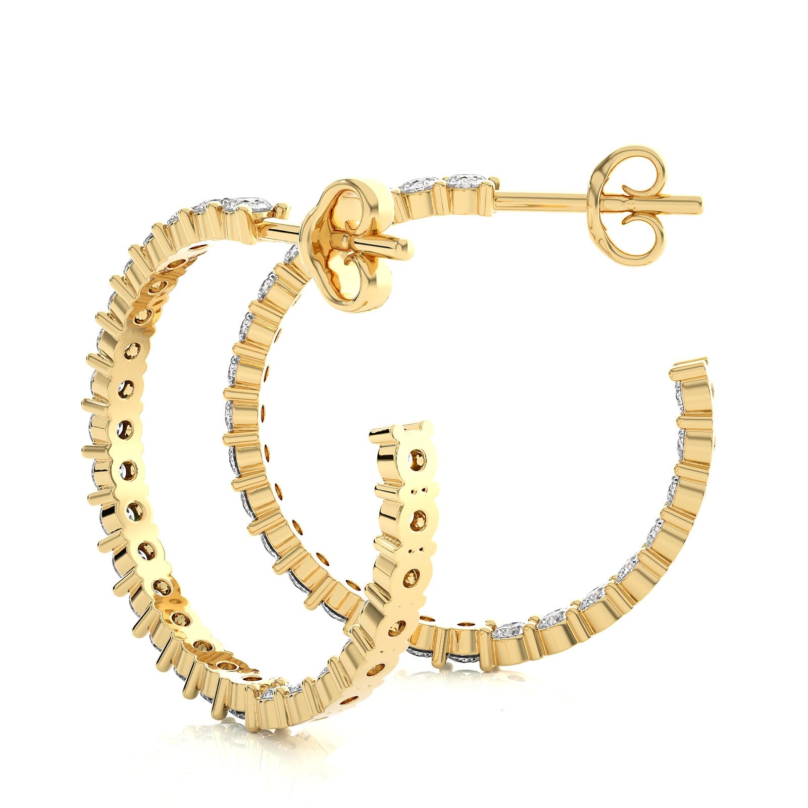 Earrings DH_RD_109 - YG