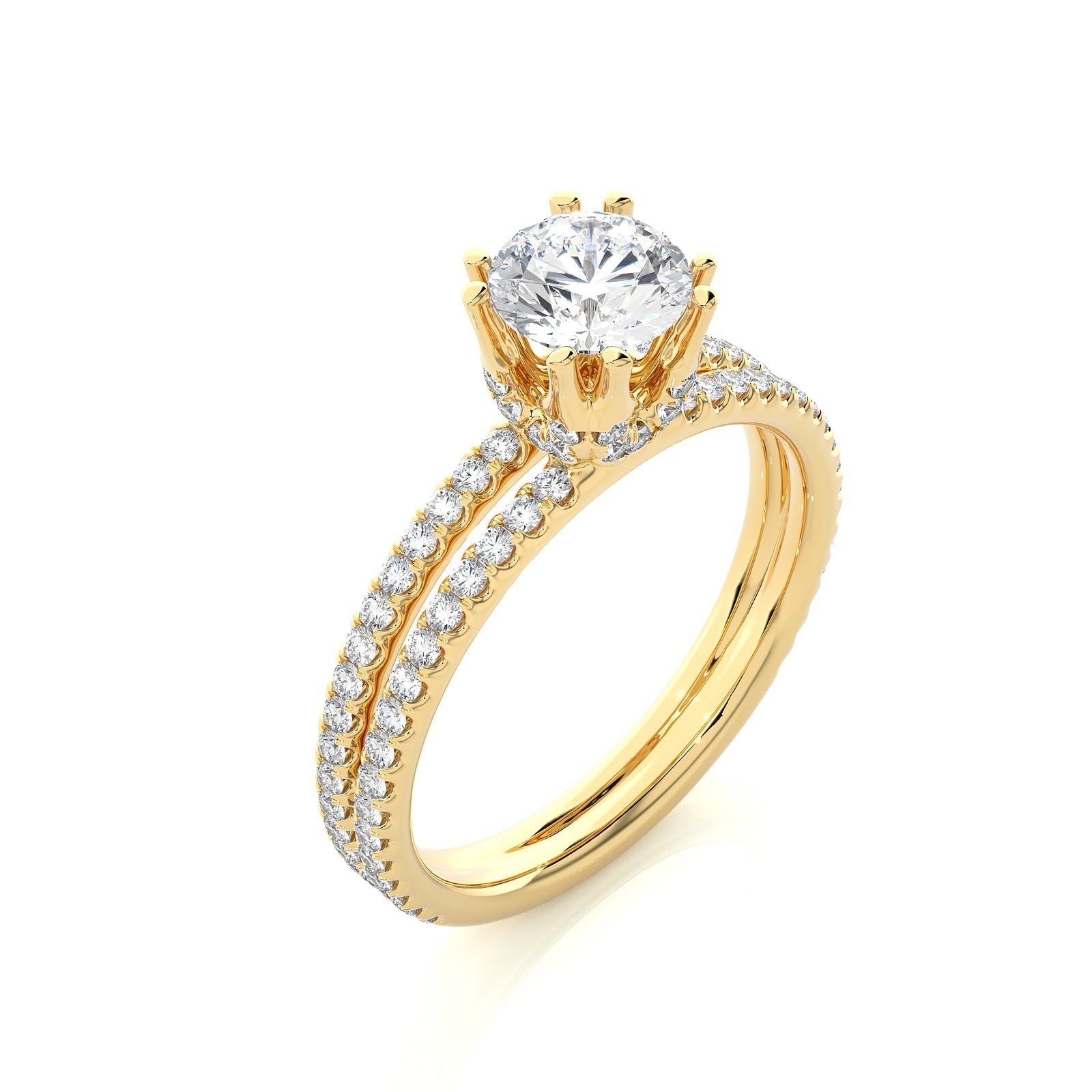 Solitaire Ring RP_RD_180 - YG